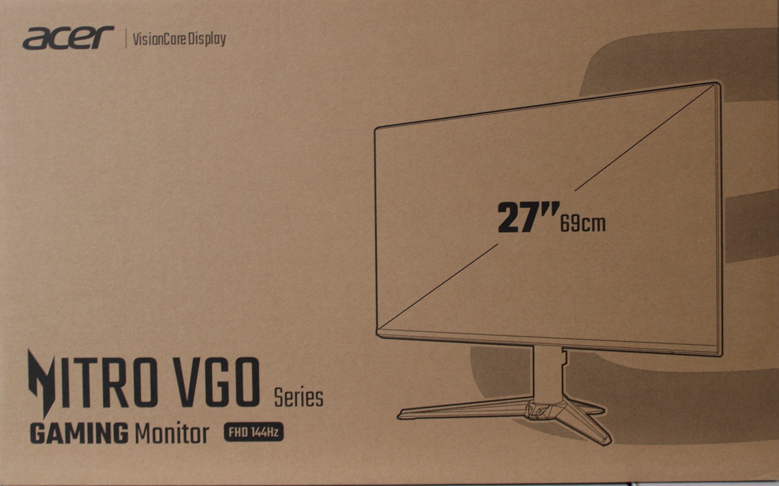 SALE OUT. Acer Nitro VG270P6bmipx 69cm 27'' FHD ZeroFrame IPS 144Hz 16:9 1ms(VRB) 250nits HDMI DP MM Audio out FreeSync EU MPRII Black H.cab | SALE OUT. Nitro VG270P6BMIPX | 27 " | IPS | FHD | 16:9 | 144 Hz | 1 ms | 1920 x 1080 pixels | 250 cd/m² | HDMI ports quantity 1 | Black | Warranty 24 month(s) | DAMAGED PACKAGING