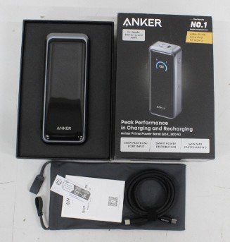 SALE OUT. Anker Prime power bank - USB, 2 x USB-C - 300 Watt | 26250 mAh | Black | DEMO
